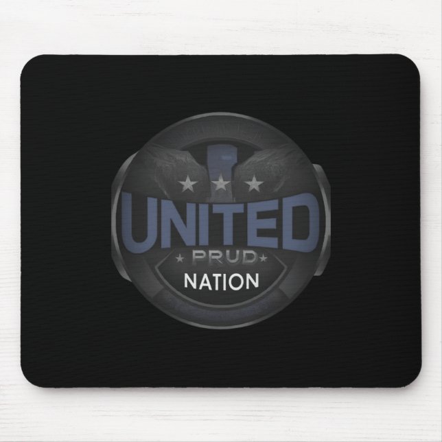 United Spirit Proud Nation Mousepad Musmatta (Framsidan)