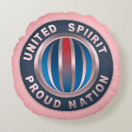 United Spirit Proud Nation Rund Kudde