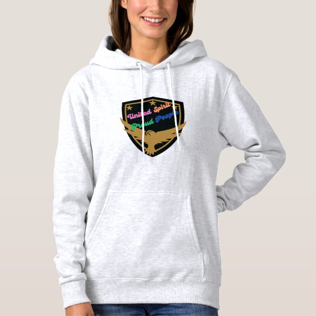 United Spirit Proud People T Shirt (Framsida)