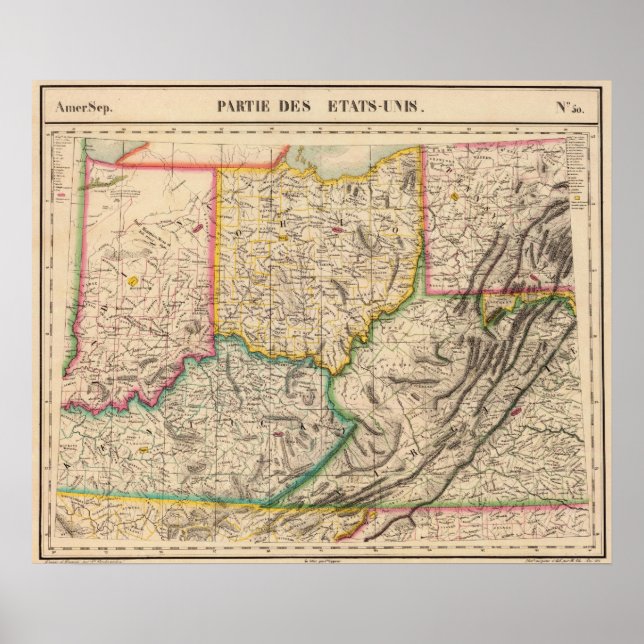 United Stater, America Sep 50 Poster (Framsidan)