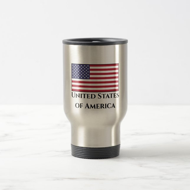 United Stater (American) Flagga Resemugg (Center)