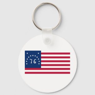 United Stater Bennington Flagga Spirit av 76 Nyckelring