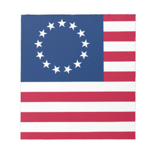 United Stater Betsy Ross Flagga Anteckningsblock
