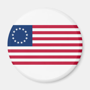 United Stater Betsy Ross Flagga Magnet