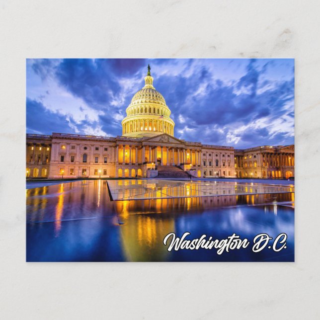 United Stater Capital Byggnad, Washington, D.C. Vykort (Framsida)