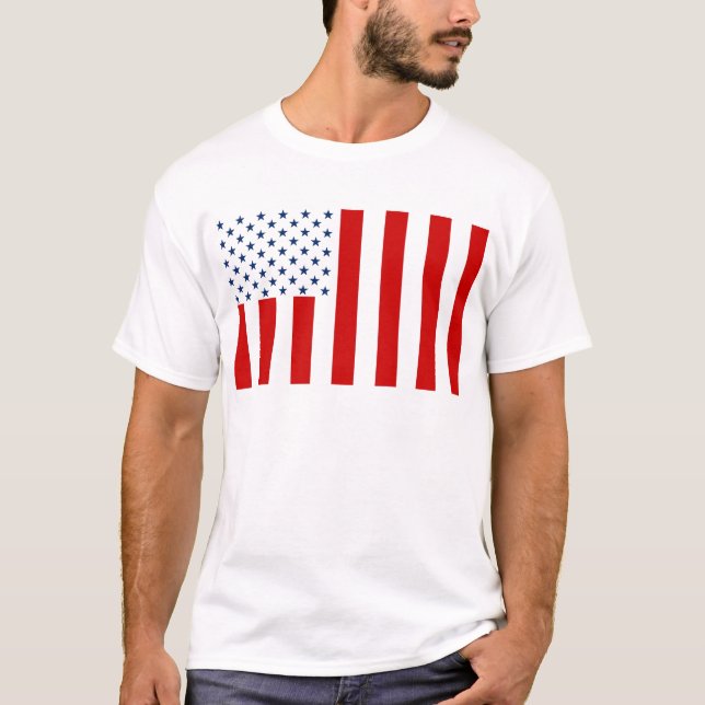 United Stater Civil Flagga Sons of Liberty Variati T-shirt (Framsida)