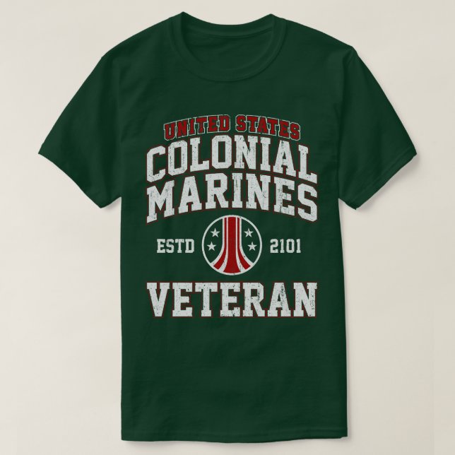 United Stater Colonial Veteran T Shirt (Design framsida)