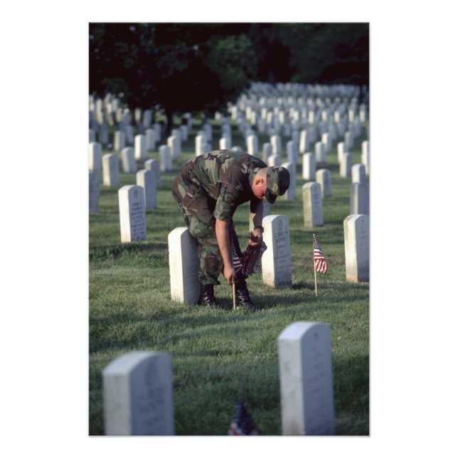 United Stater, delstaten Virginia, Arlington. Fototryck (Framsidan)