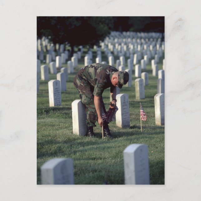 United Stater, delstaten Virginia, Arlington. Vykort (Framsida)