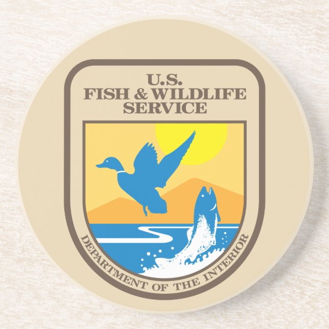 United Stater Fish and Wildlife Service Underlägg (Framsidan)