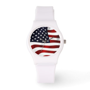 United Stater Flagga Watch Armbandsur