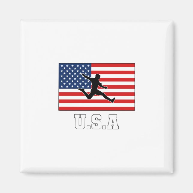United Stater Football SoccTeam USMNT Magnet (Framsidan)