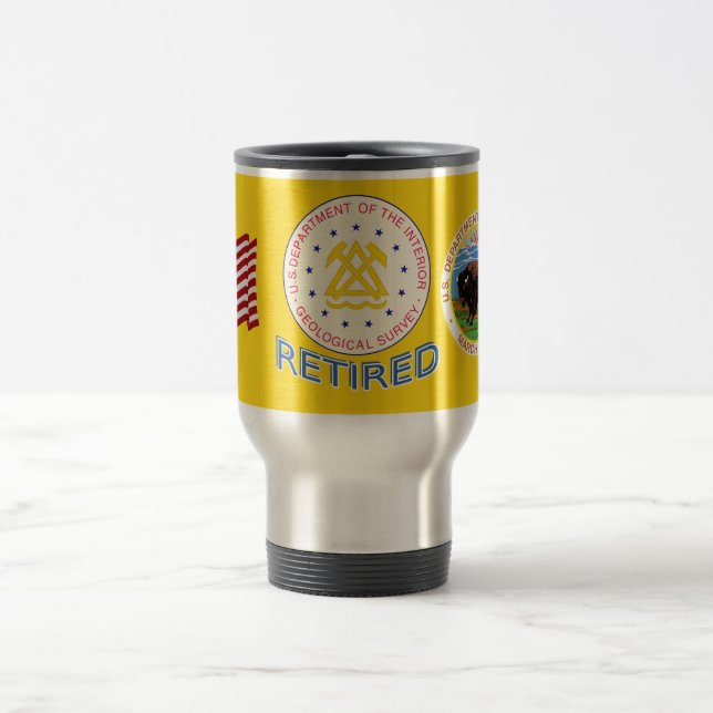 United Stater Geological Survey Retrött Mugg (Center)