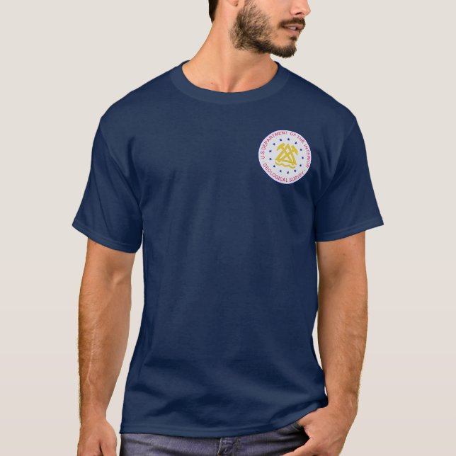 United Stater Geological Survey Tee Shirt (Framsida)