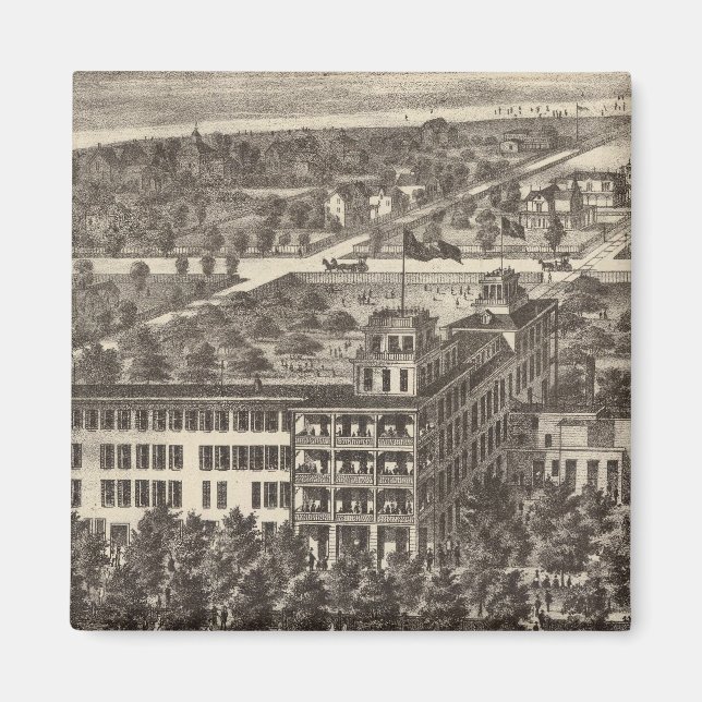 United Stater Hotel, Atlantic City, NJ Magnet (Framsidan)