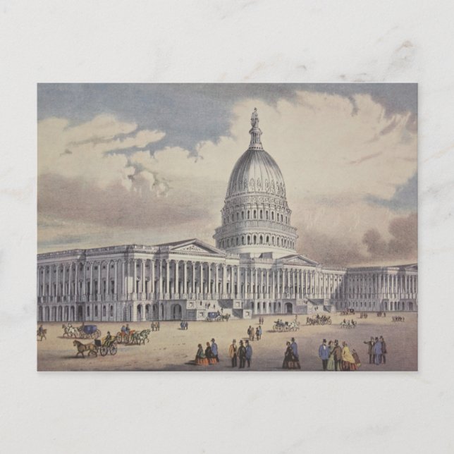 United Stater Huvudstad Washington DC Vykort (Framsida)