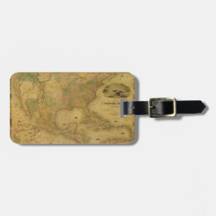 United Stater Karta Luggage Tag Bagagebricka
