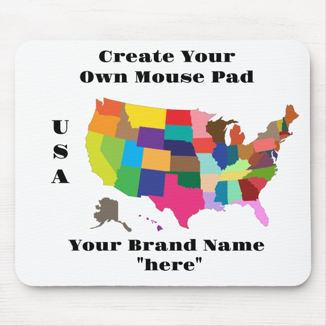 United-Stater-Karta-MultiColor Musmatta (Framsidan)