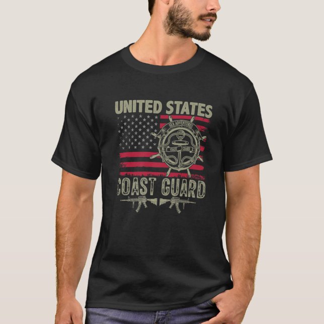 United Stater Kusten Guard T Shirt (Framsida)