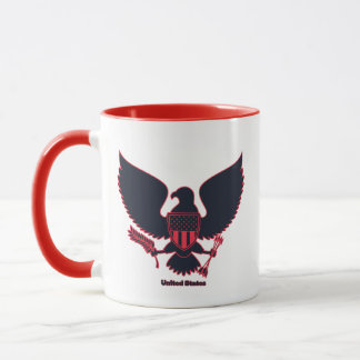 United Stater Large Eagle Two-Tone Mugg