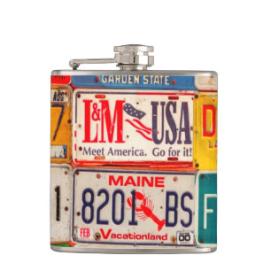 United Stater Licence Tallrikar Art America Fickplunta