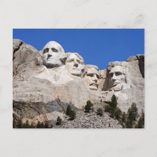 United Stater Monuments Rushmore-vykort Vykort