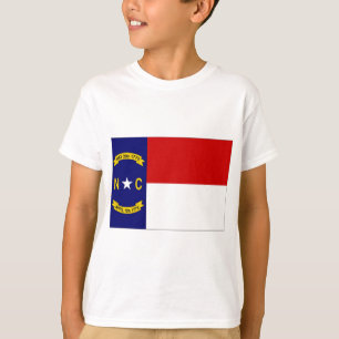United Stater North Carolina Flagga T-shirt