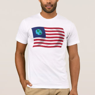 United Stater of Earth Flagga Shirt T-shirt