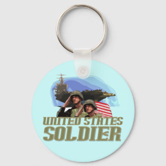 United Stater Soldier Tshirts and Gifts Nyckelring
