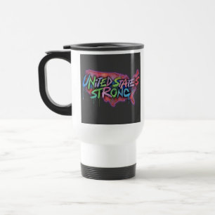 "United Stater Strong" Travel Coffee Mug. Resemugg