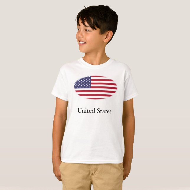 United Stater T-Shirt (Hel framsida)