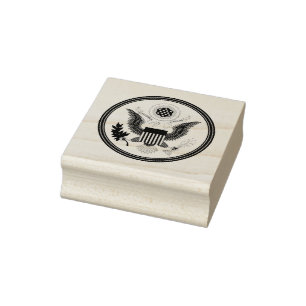 United Stater Underbar Seal Rubber Frimärke Stämpel