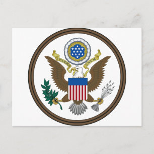 United Stater Underbar Seal Vykort