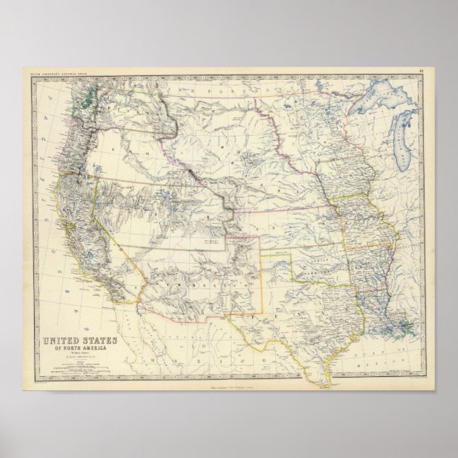 United Stater W Poster (Framsidan)