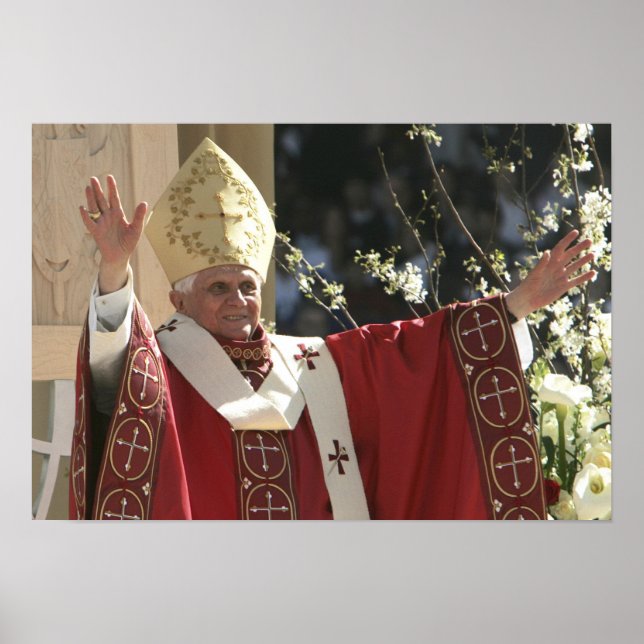 United Stater, Washington, D.C. Pope Benedict 2 Poster (Framsidan)