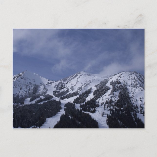 United Stater, Washington, skidspårar på Vykort (Framsida)