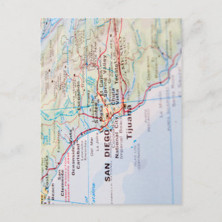 United States 1830 Historical Vintage Map Helg Vykort