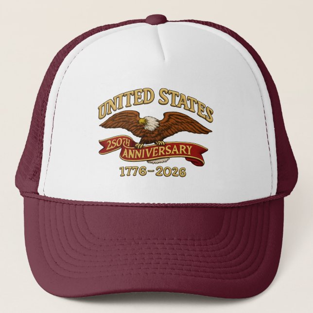 United States 250th Anniversary Dad Cap 1776–2026 Keps (Framsida)