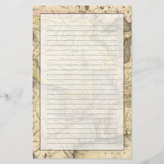 United States 29 Brevpapper (Framsida)