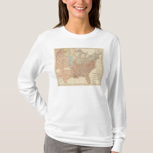 United States 2 T Shirt (Framsida)