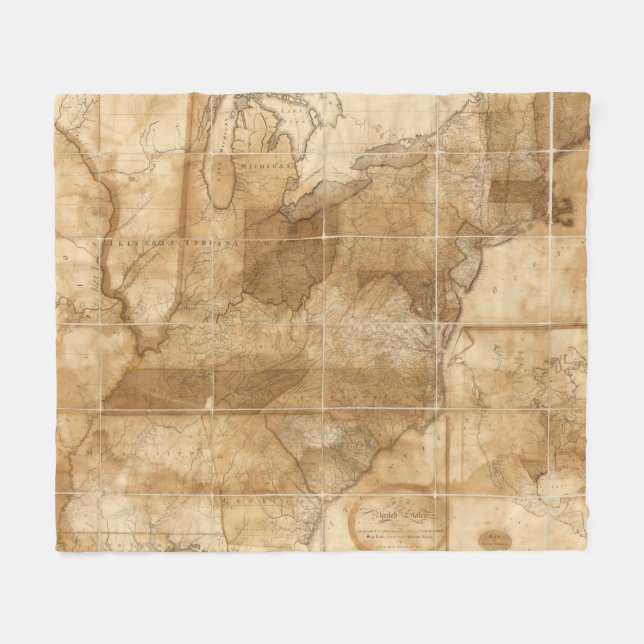 United States 39 Fleecefilt (Framsidan (Horisontell))