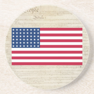 United States 48 stjärnaflagga Underlägg