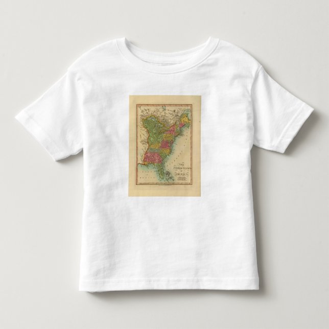 United States 8 Tee Shirt (Framsida)