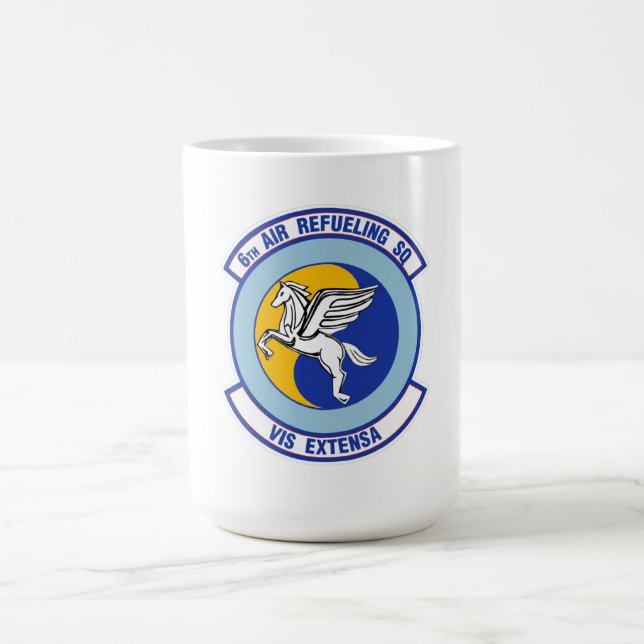 United States Air Force 6th Air Refueling Squadron Kaffemugg (Center)
