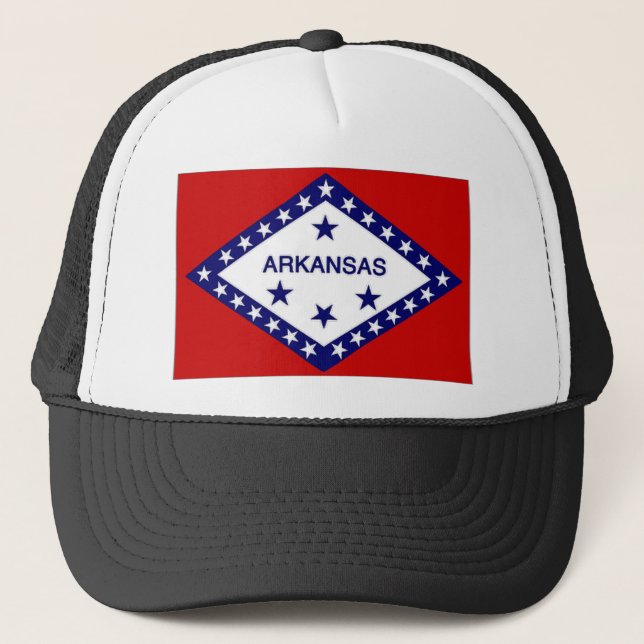 United States Arkansas flagga Keps (Framsida)