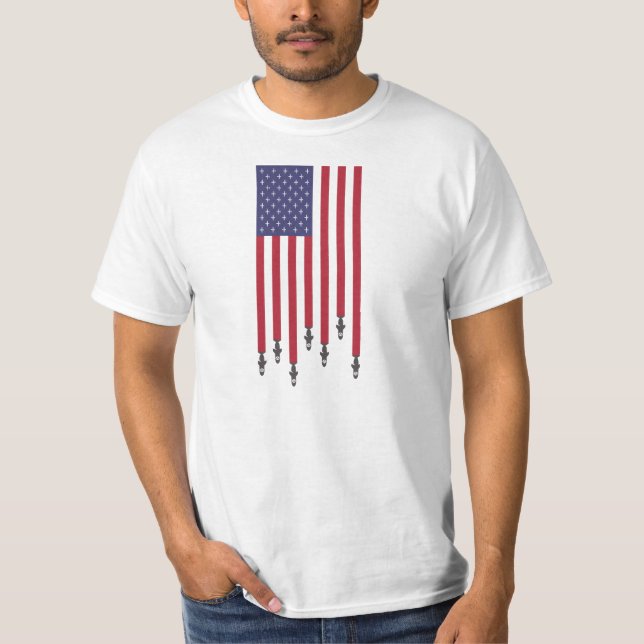 United States av Airstrikes Tröja (Framsida)