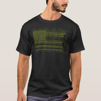 United States av den Generica T-tröja T-shirt