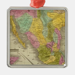 United States av Mexico Julgransprydnad Metall
