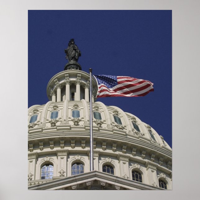 United States Capitol, Washington, DC Poster (Framsidan)