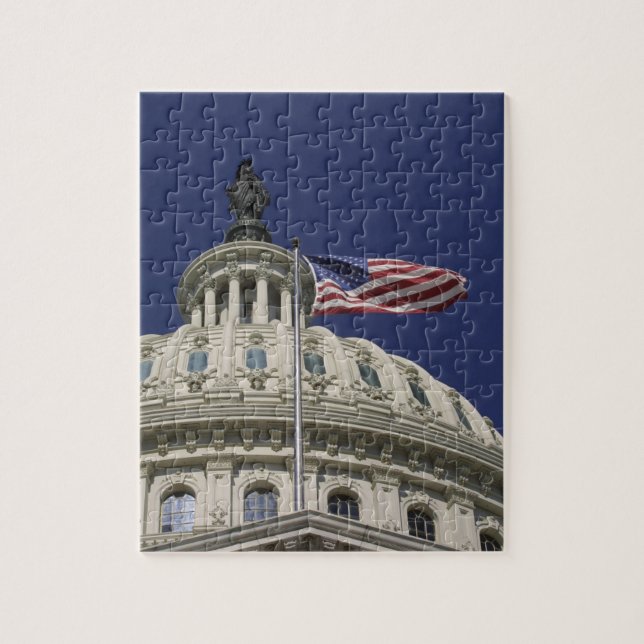 United States Capitol, Washington, DC Pussel (Vertikal)